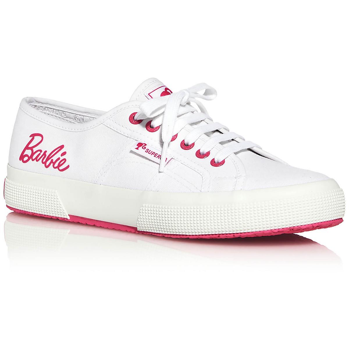 Женская парусиновая обувь для скейтбординга Superga Barbie розового цвета, кроссовки 6 Medium (B, M) BHFO 5897