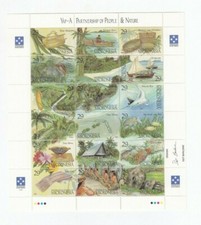 TIMBRE STAMP 18 BIG BLOC MICRONESIE Y&T#258-75 VIE ILES NEUF**/MNH-MINT 1993~D58