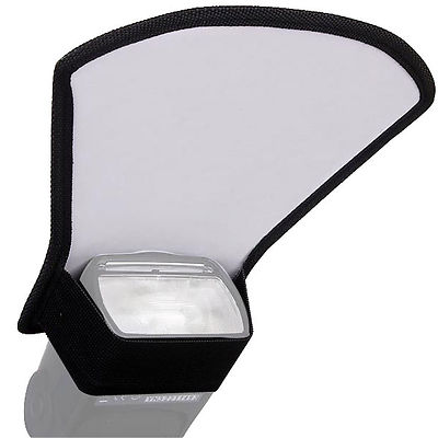 DSLRKIT Flash Diffuser Softbox Silver/White reflector For CANON NIKON PENTAX