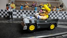 Carrera Go Wario Slot Car 1:43 Scale/Used No Box Unglued/Track Decor Not Inc.