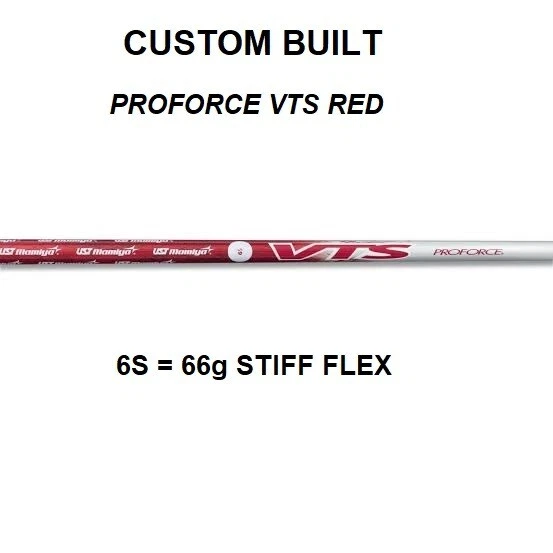 UST MAMIYA UST Proforce VTS Red Stiff Flex Driver oder Fairwayschaft - Custom Built