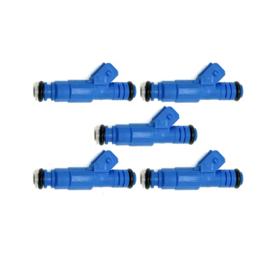 5X OEM 370CC FUEL INJECTORS FOR 1999-2006 VOLVO C70 V70 S60 2.3L S80 2.5L I5 US