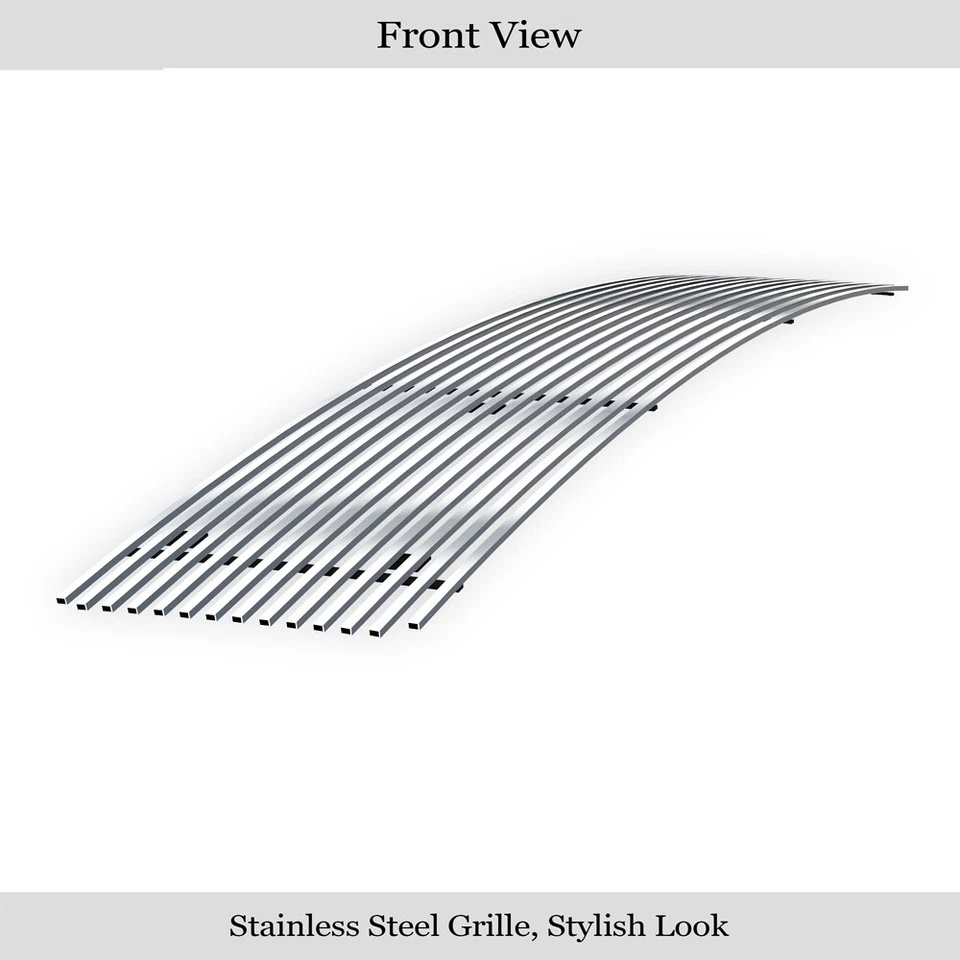 Para GMC Topkick C5500 2003-2009 Actualización Superior Acero Inoxidable Cromo Parrilla Billet Foto 2 de 4