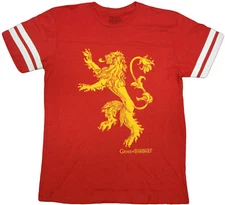 HBO'S Game of Thrones - Lannister Tapes Adult T-Shirt -Licensed American Drama T