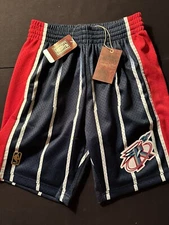 Mitchell & Ness NBA Swingman Road Houston Rockets 96-97 Shorts Men Size S New