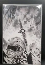 Mighty Morphin Power Rangers The Return BW Virgin LTD HTF Ronin Homage