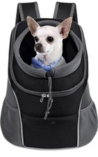 FluffyDream Pet Carrier Backpack for S M Cats and Dogs, Puppies, Safety