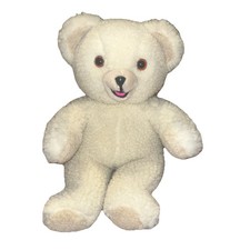 Vintage Snuggle Bear Plush 15 Inch 1985 Russ Berrie Lever Brothers White Bear O2