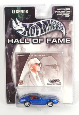 Hot Wheels Premium Legends Hall Of Fame Ferrari Daytona blue 365 GTB/4