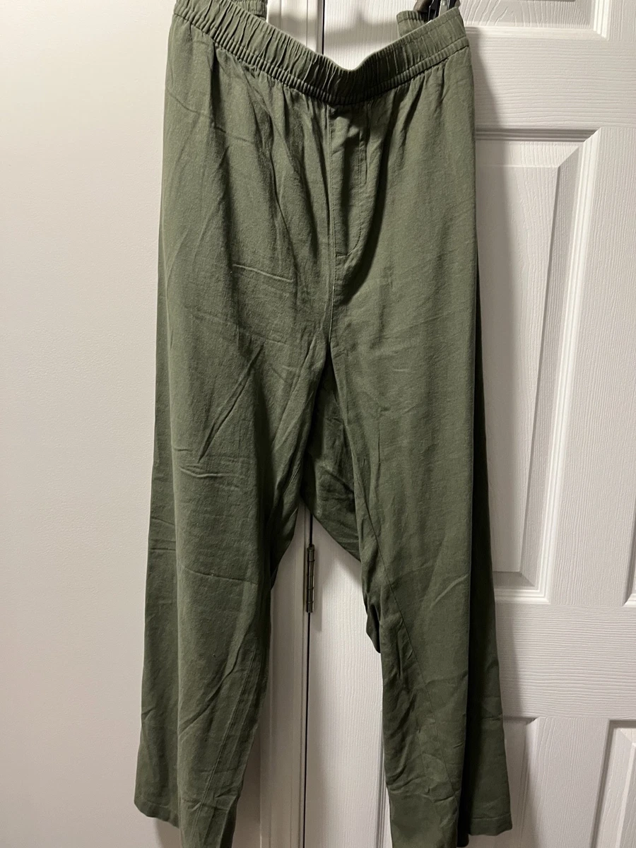 Conjunto De Dos Piezas De Algodón Y Lino Para Tallas Grandes | Cuotas