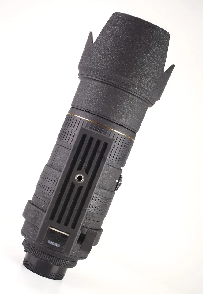 Sigma EX 50-500mm F4-6.3 D APO HSM Zoom Lens Nikon Front & Rear Cap & Hood - Image 4 of 4