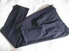 Worn Once-ANNA THOMAS-Tailored Navy Italian Wool+ Pants-Lined-Sz 14