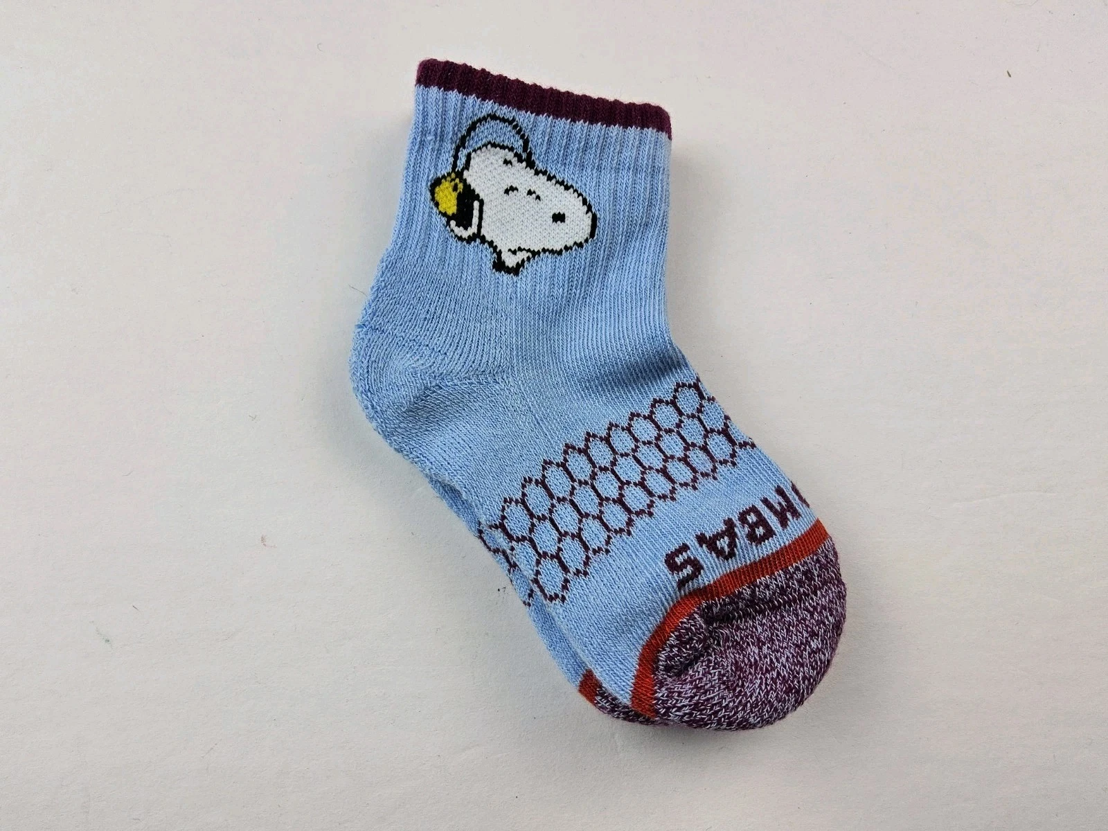 Bombas Toddler Original Peanuts Snoopy Woodstock Socks Size T Rare