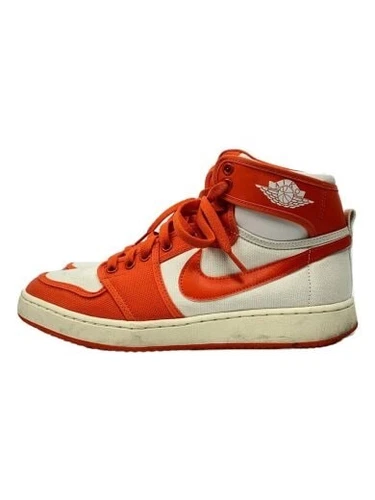 Nike Air Jordan 1 Ajko Lash Orange White High Top Sneakers 27Cm Or Dbp87