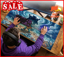 Blastoise Pokemon Mouse Pad Large Gaming Desk Mat Watercolor Art APH49VC