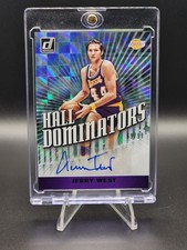 2019-20 Donruss #HD-JWS Jerry West Hall Dominator Signatures #/99