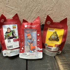 Lot Of 3 Tonies Characters - Toy Story, Blippi  Potty Training SEALED - Read 