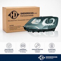 Hauptscheinwerfer Links Diederichs 2291085 FÜR VW Frontscheinwerfer Frontlicht