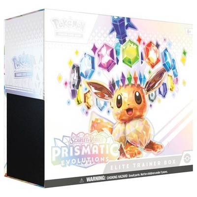 POKEMON TCG Scarlet & Violet Prismatic Evolutions Elite Trainer