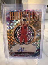 2025-26 Topps Finest - Rookie Autographs Yang Hansen Gold Geo Refractor /50