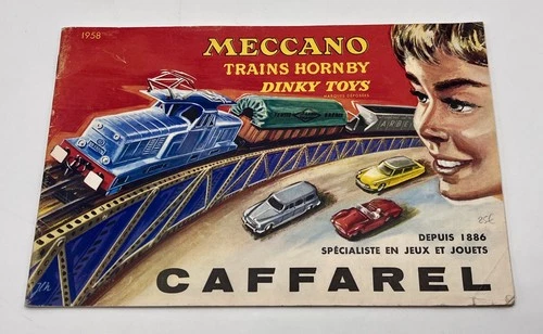 Meccano Catalog - Hornby Trains - Dinky Toys 1958 (CAFFAREL since 1886) - BE+