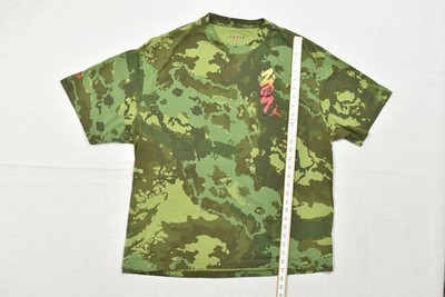 【Bohemians】 CAMOUFLAGE PIGEON SHIRT 鳩柄 Jordan Zion Williamson Bayou Boys Camo T-Shirt Green Mens Size XL