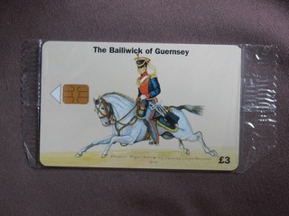 Chip Card MINT Sealed Guernsey Solder