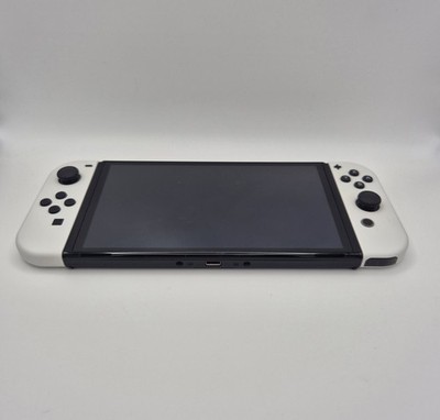 Nintendo Switch OLED Handheld-Spielekonsole - Weiß | top Zustand 