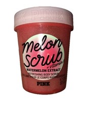 NEW-Victoria's Secret -Pink -MELON -Exfoliating Body Scrub Size 10 oz FRESH