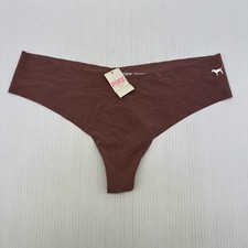 Victoria's Secret PINK Single Seam Thong Soft Stretchy Panty Rose Large 96 