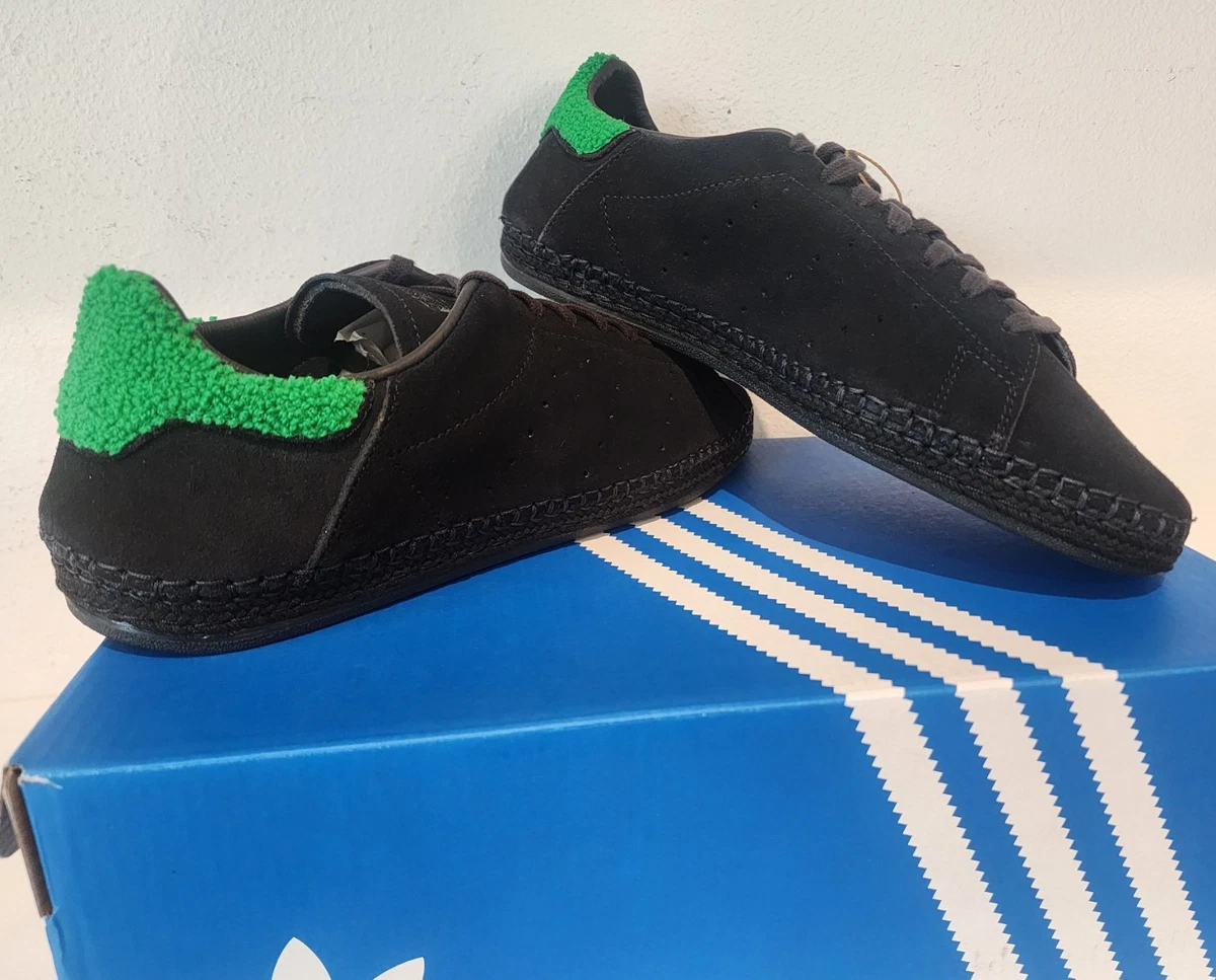 CLOT x adidas Stan Smith Espadrille Black Green for Sale 