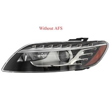 For Audi Q7 2010-2015 Driver Left Side HID Henon Headlight W/o AFS