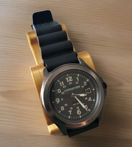 Vtg Timex Expedition Watch Men Indiglo 40mm Gunmetal Leather Working Clean 2003