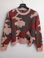 BROOKLYN'S OWN by ROCAWEAR Pullover 42 44 Rosa Rot Braun Baumwolle  Oversize