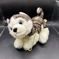 Miyoni by Aurora Siberian Husky Puppy Dog Soft Plush Stuffed Animal 9" Toy