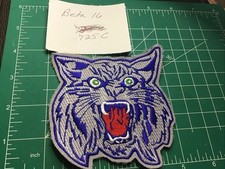 Mascot Cat Gothic Halloween Witch Familiar Kitty Embroidered Iron On Patch