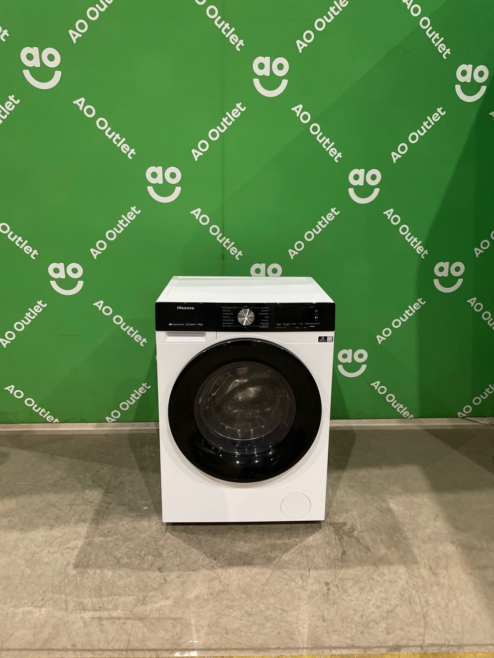 Hisense Washer Dryer 9Kg/6Kg 1400rpm White D Rated WD3S9043BW3 #LF116302