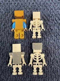 LEGO Minecraft 21127 The Fortress 100% Complete With 2/5 Instructions Good Shape