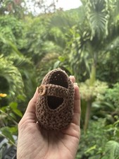 Crochet Baby Shoe For Girls