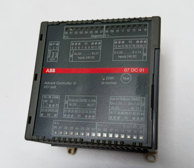 ABB 07 DC 91 Advant Controller 31 I/O Module 24VDC GJR5251400R0101 SPS Modul