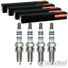 4x KAMOKA ZÜNDKERZEN 7100017 passend für 4-ZYLINDER FIAT 500 PANDA PUNTO LANCIA