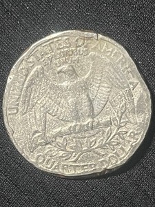 RARE!!  Washington Quarter 25C error and mistruck 