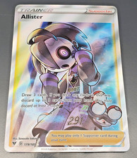 2020 Pokemon SWSH Vivid Voltage Ultra Rare Full Art 179/185 - Allister on eBay