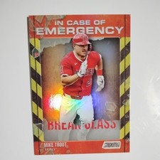 2025 Topps Stadium Club - Break Glass In Case Of Emergency Mike Trout #ICE-25