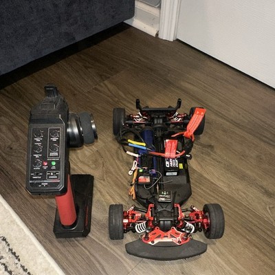 Kyosho Mk2 Fazer With Upgraded Yeah Racing Aluminum Hubs Arms And Mount Tower
