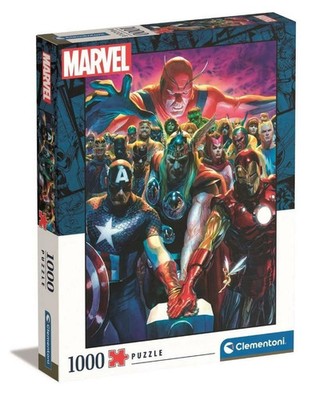 Clementoni Puzzle 1000 Teile Marvel Avengers 50 x 69 cm