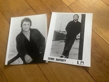 Gerry Rafferty Folk Rock  1970'S   10x8" Photo s x2.