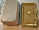 Vintage Enameled Refrigerator Box Yellow And Green Vented Top — photo 5