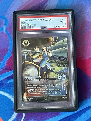 Belle - Mechanic Extraordinaire graded PSA 9 for sale on eBay