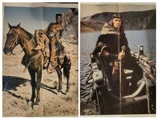 Vintage 1984 Conan The Destroyer Folded Double-side Poster Grace Jones & Arnold